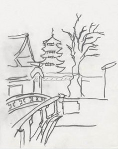 t27 view on Toiji pagode Kyoto 2006